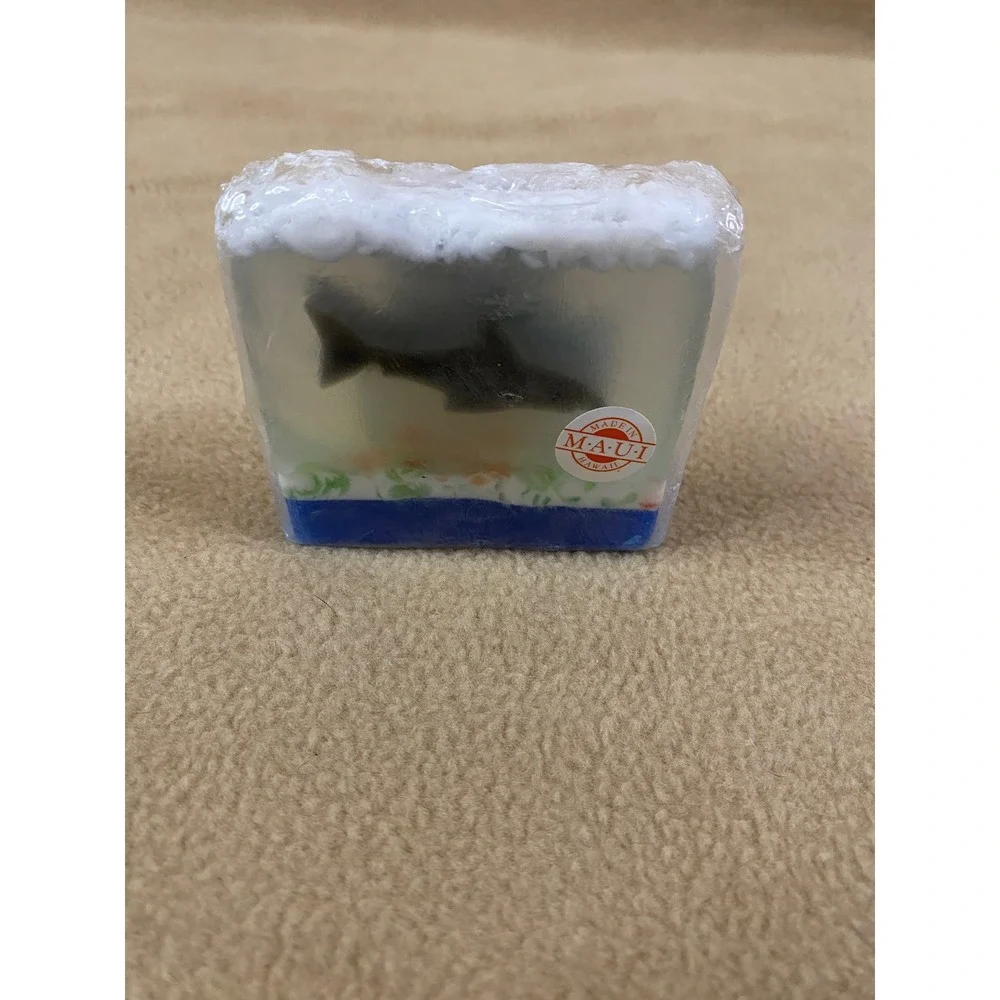 Mako Shark Artisan Glycerin Soap Made in Maui Hawaii‎ Novelty Bathroom Decor New